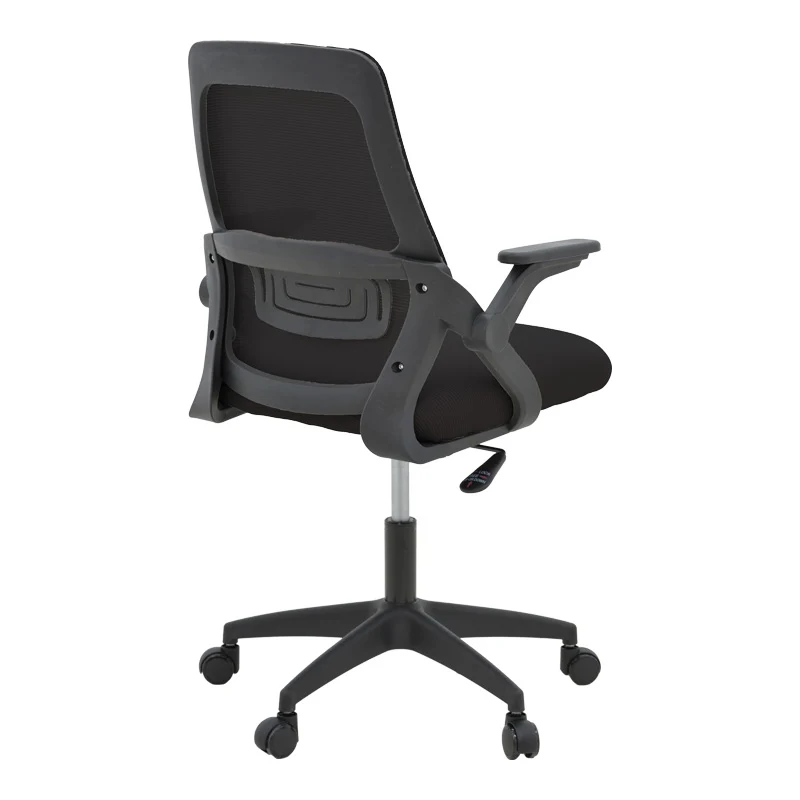 Офис стол REJI дамаска мрежа черен 58x60x89-99см