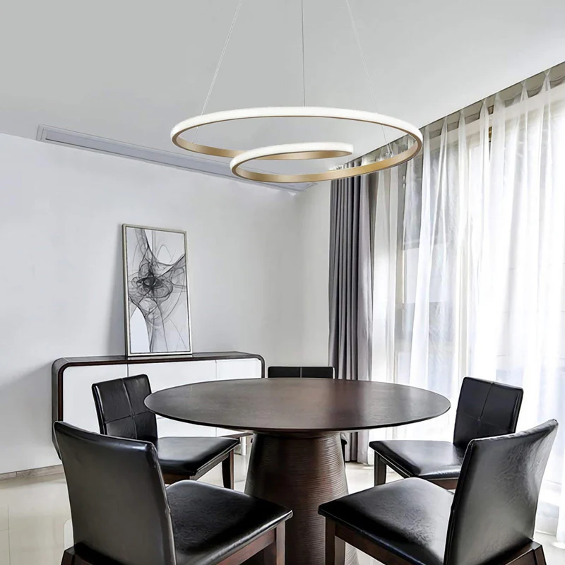 Плафон Rexon led златист метал d49x12см
