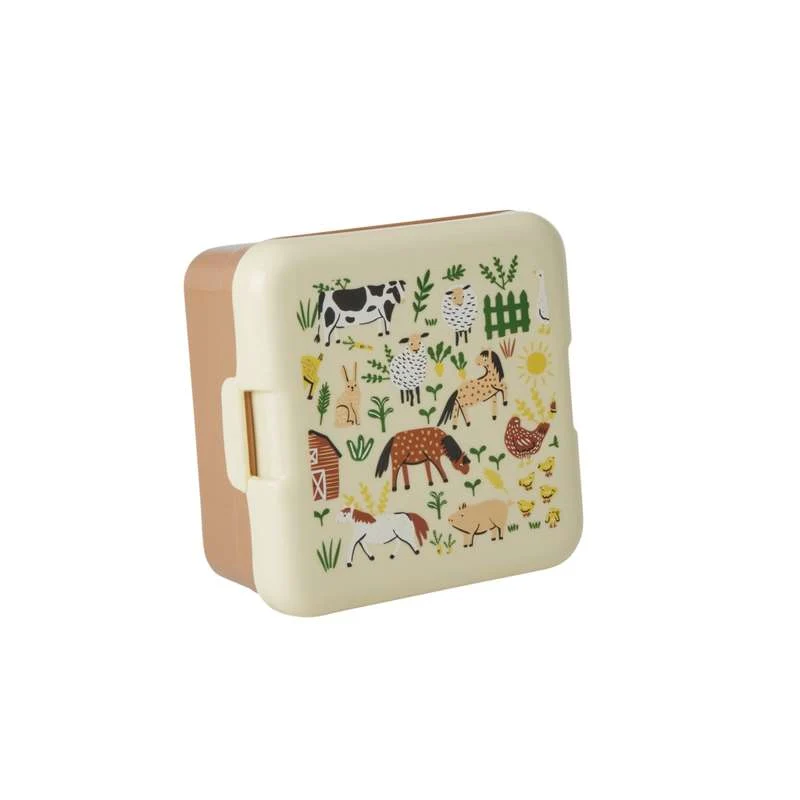 RICE Кутия за обяд с 1 отделение - Малка - Farm Totable - Brun