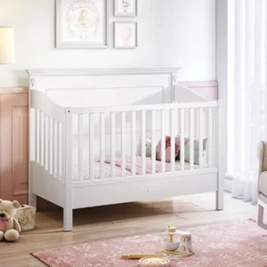 Дневно легло «Romantic baby» с подвижна преграда, за матрак 70х140см