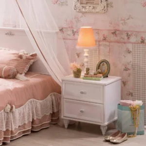 Нощно шкафче «Romantica» + две чекмеджета, размер 50х56х41см