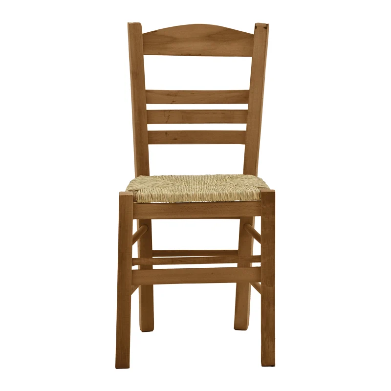 Кафе стол с подложка RONSON орехово дърво 42x40x89см