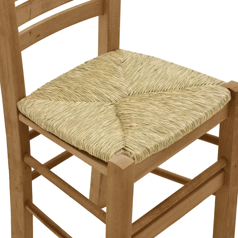 Кафе стол с подложка RONSON орехово дърво 42x40x89см