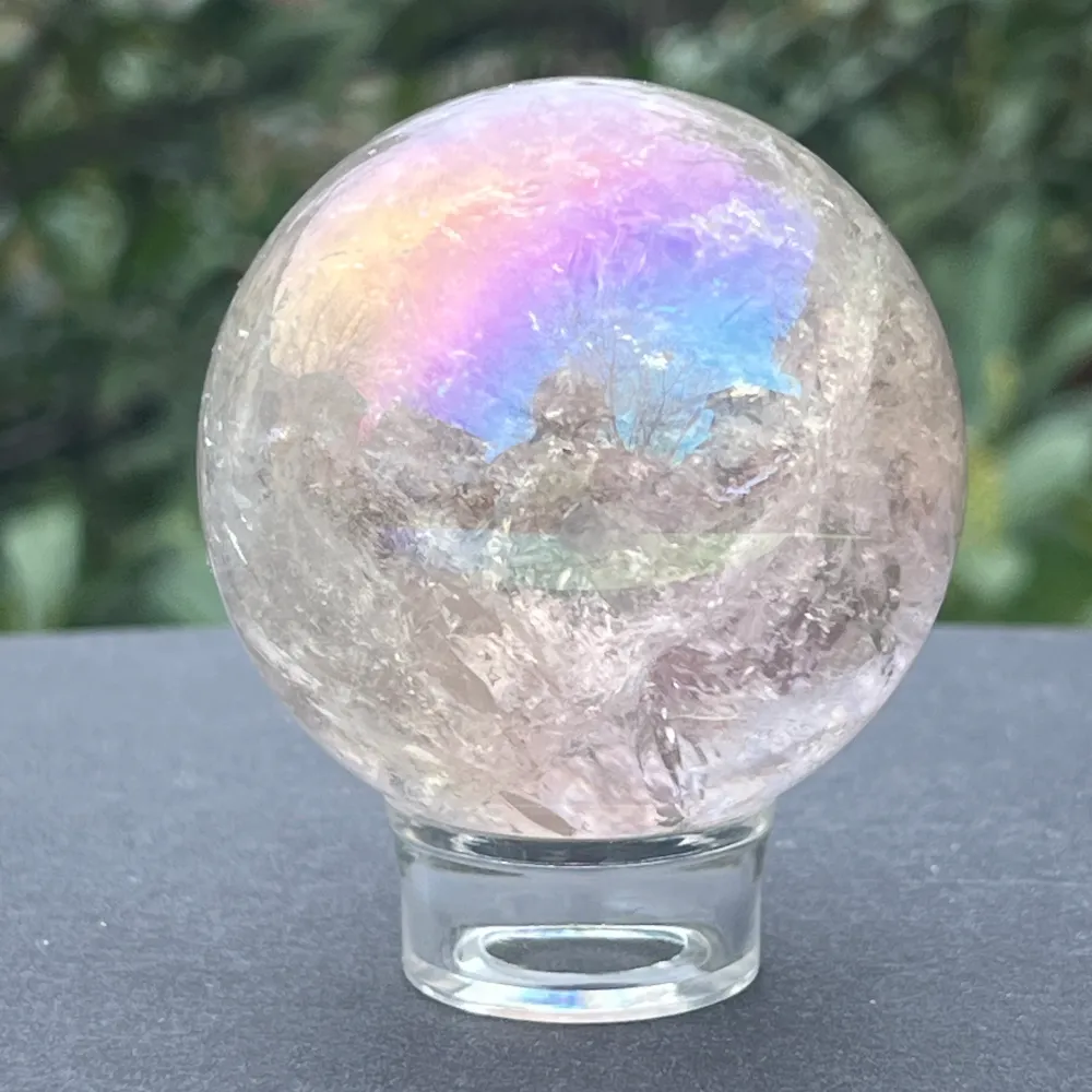 Rose Quartz Sphere Aura Model 2