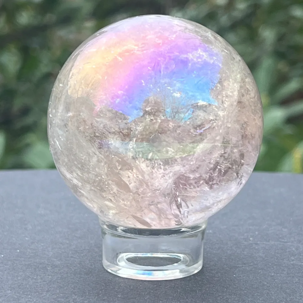 Rose Quartz Sphere Aura Model 2