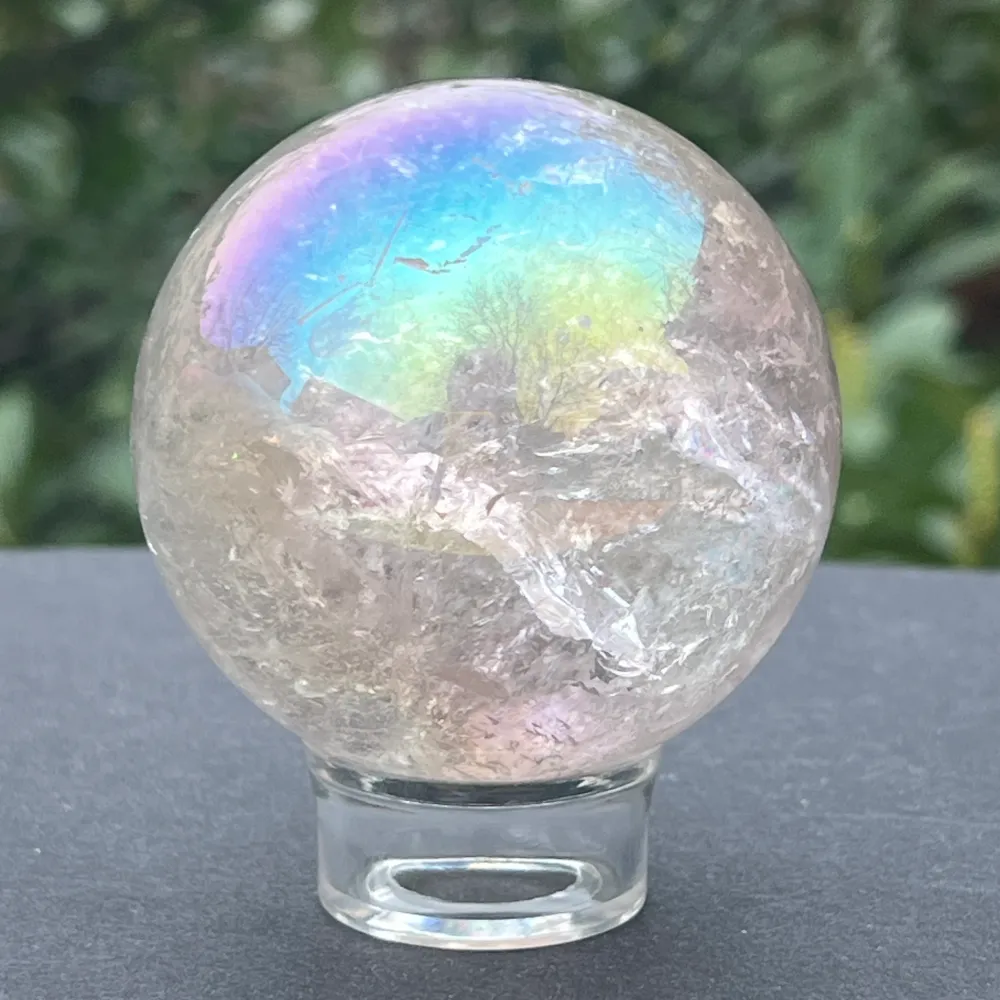 Rose Quartz Sphere Aura Model 2
