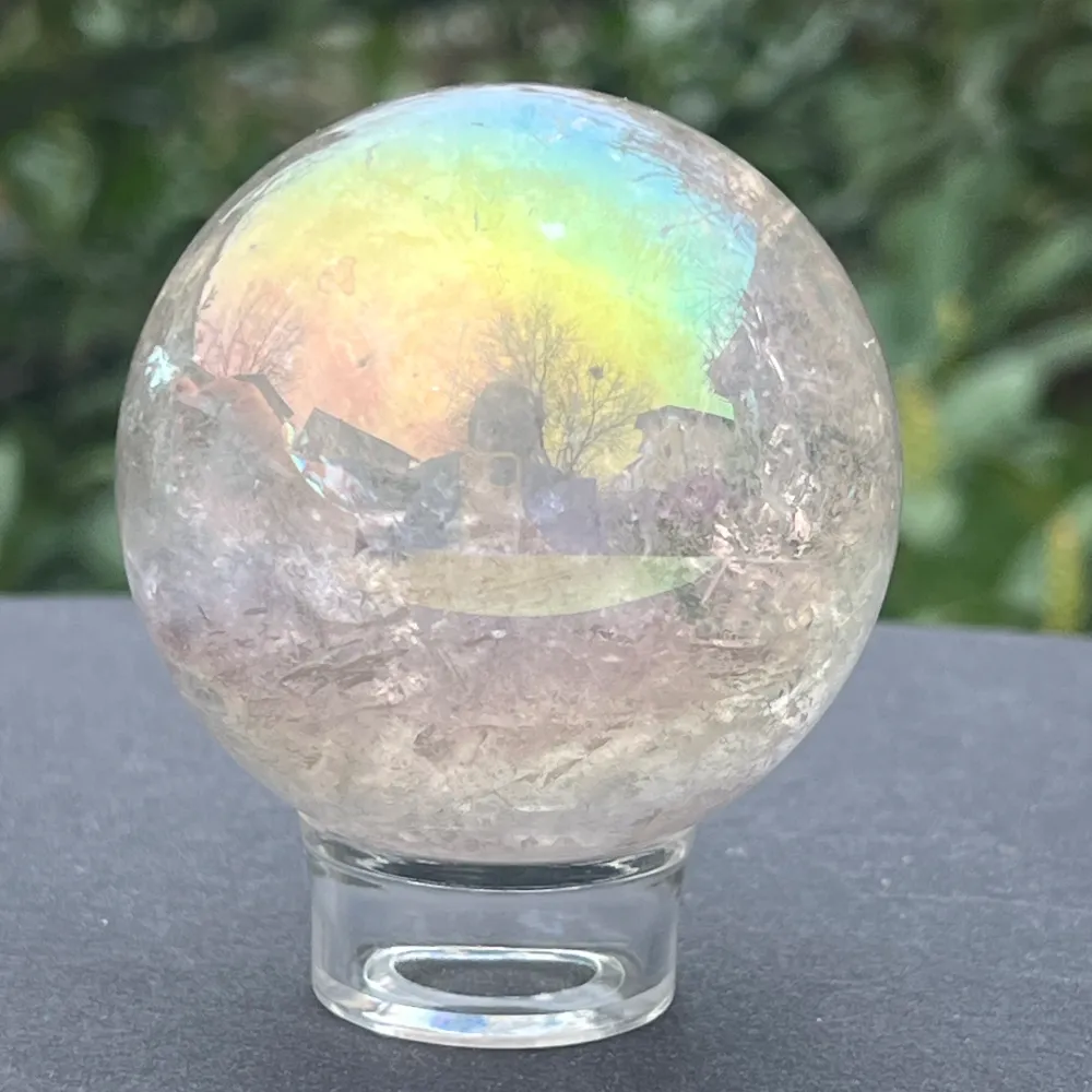 Rose Quartz Sphere Aura Model 2