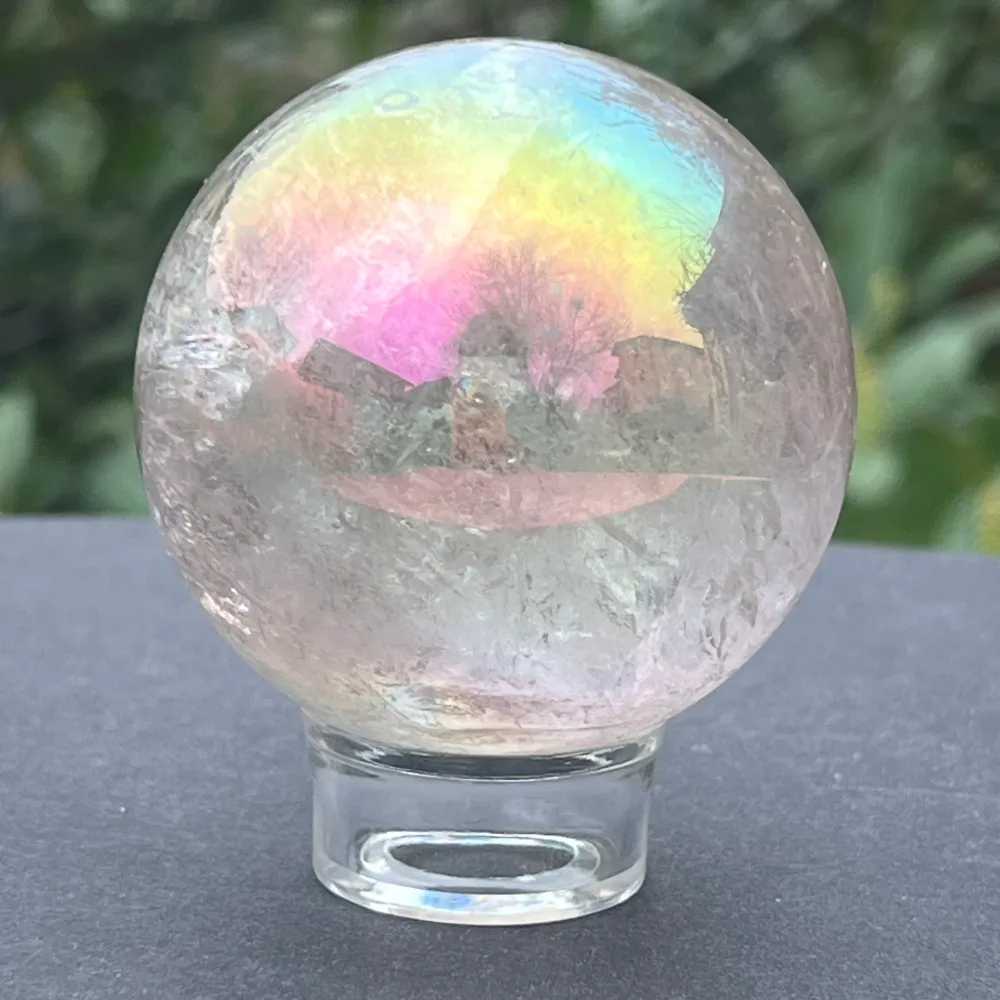 Rose Quartz Sphere Aura Model 2