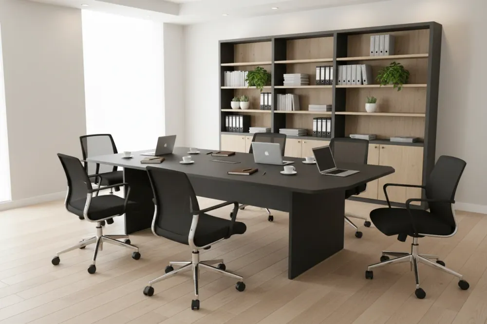 Конферентна маса ROSEWOOD 240x120 -цвят венге
