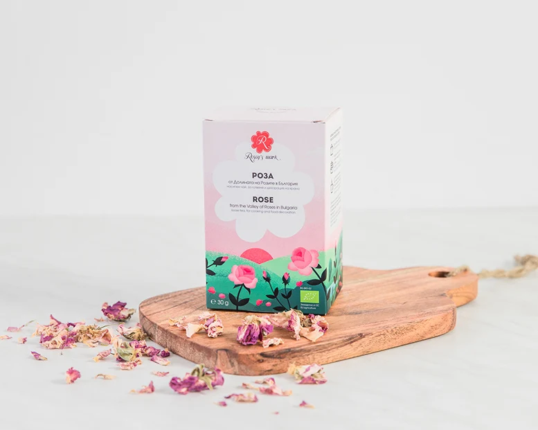 Rosey's Mark Рози – насипен чай, за готвене и декорация на храна 30гр