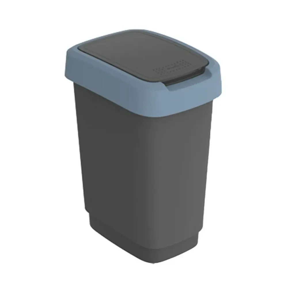 Кошче за боклук Rotho Twist Blue Син Пластмаса 10 L