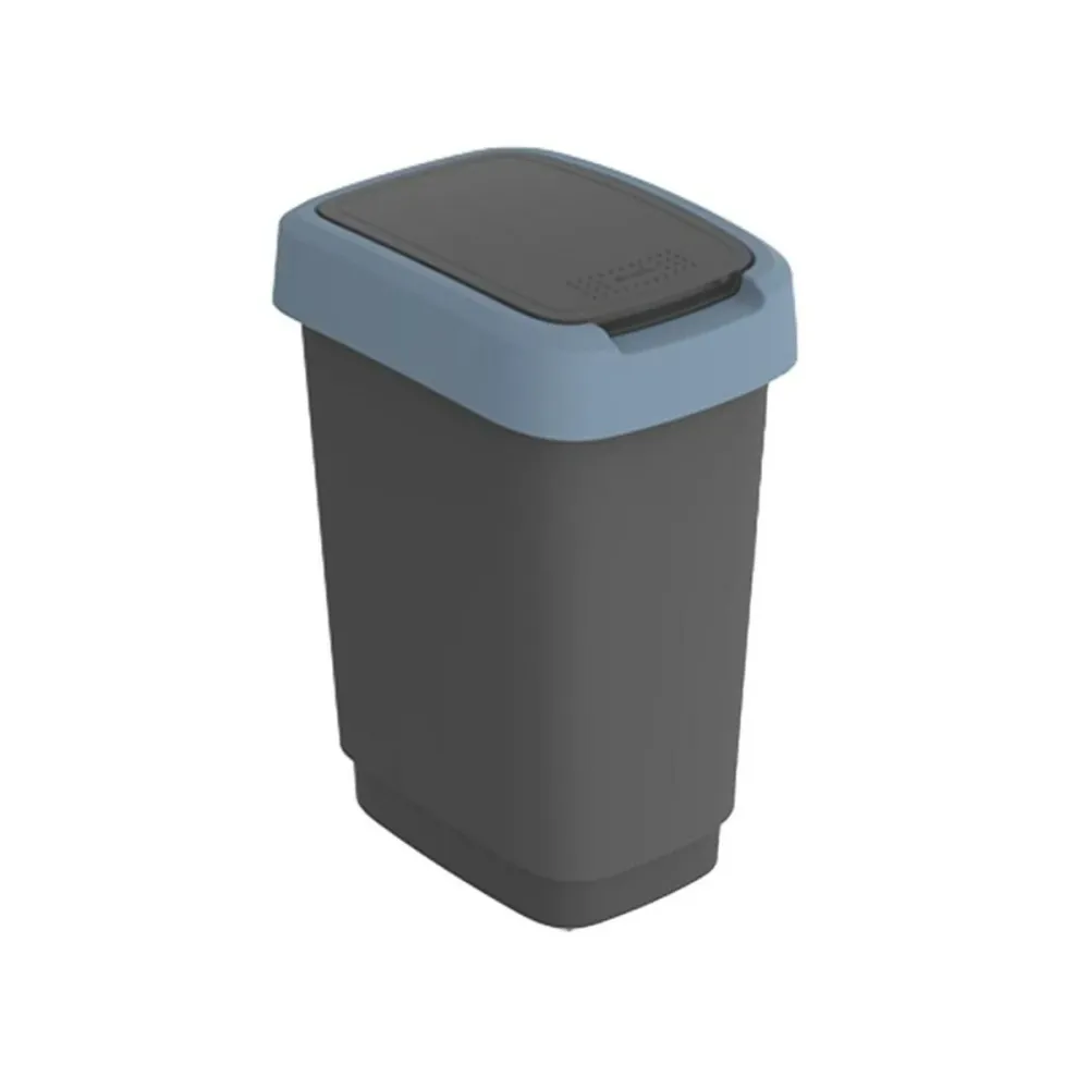 Кошче за боклук Rotho Twist Blue Син Пластмаса 50 L