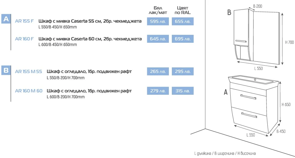 Серия Round 55
