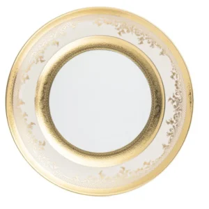 Royal Gold Cream 22 см десертна чиния