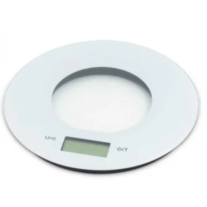 Кухненска дигитална везна SAPIR SP 1651 O, 5 кг, LCD екран, Бял