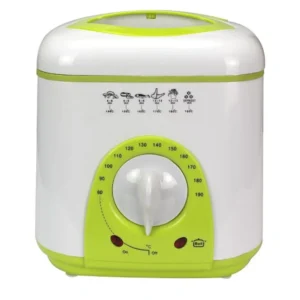 Фритюрник мини SAPIR SP 1980 BC, 950W, 1 литър, Бял,Зелен GS СЕРТИФИКАТ