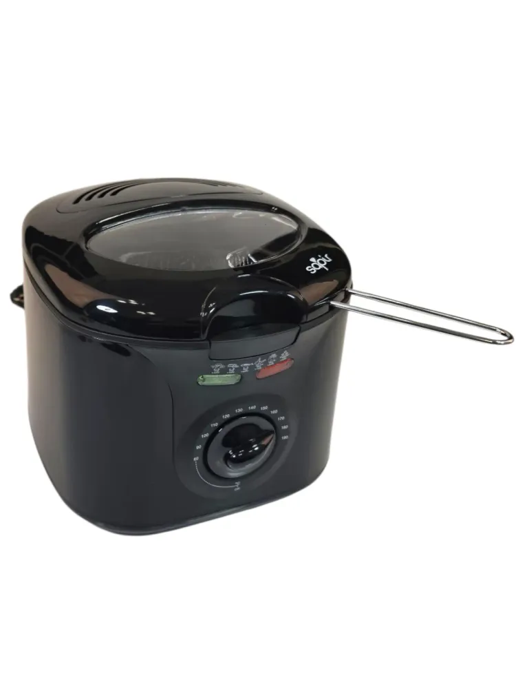 Фритюрник SAPIR SP-1980-D, 1300W, 2 литра, Махащ се съд с незалепващо покритие