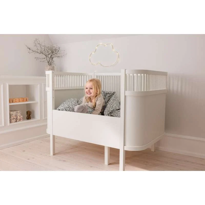 Sebra Легло - Класическо - Бебе & Младши - Класическо бяло - Комплект 2