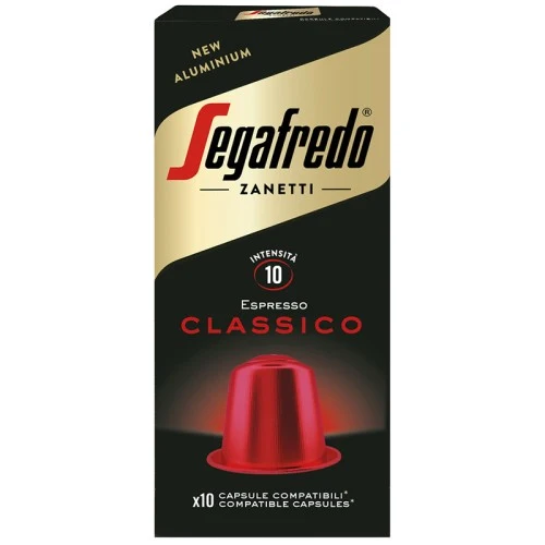 Segafredo CLASSICO капсули съвместими с Nespresso 10 бр.