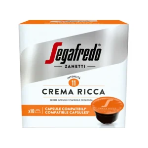 Segafredo CREMA RICCA съвместими капсули за DOLCE GUSTO, 10 бр