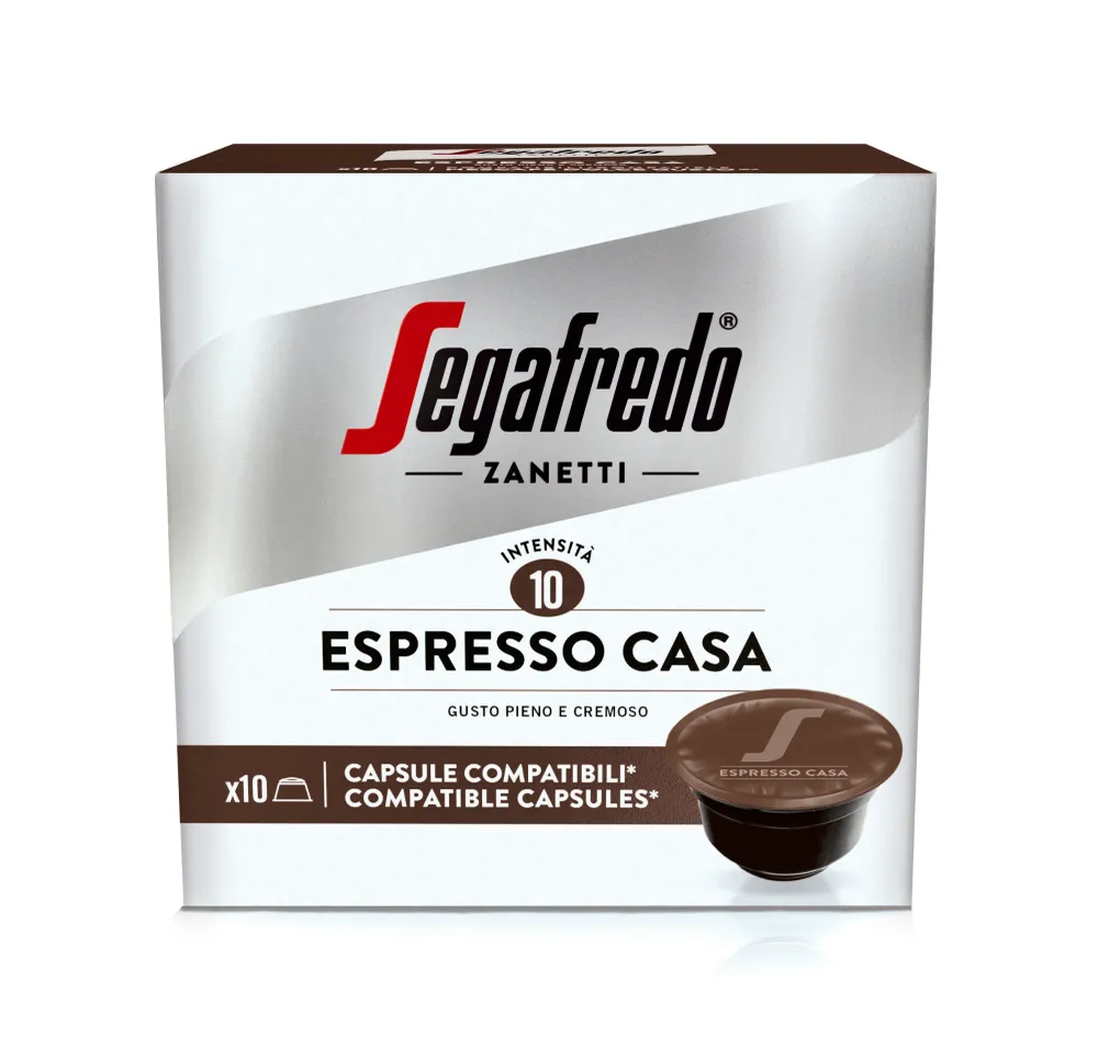 Segafredo ESPRESSO CASA съвместими капсули за DOLCE GUSTO, 10 бр