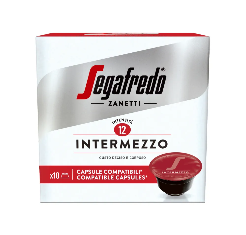 Segafredo INTERMEZZO съвместими капсули за DOLCE GUSTO, 10 бр