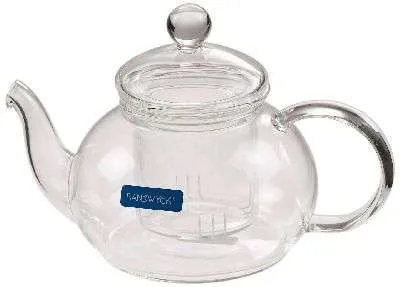 Стъклен чайник със стъклена цедка Sencha 600мл