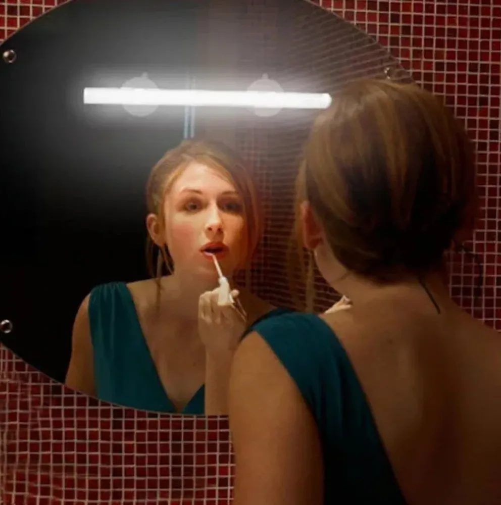Seventybeauty 30 см LED лампа за огледало – Осветление за грим, светлина без сенки