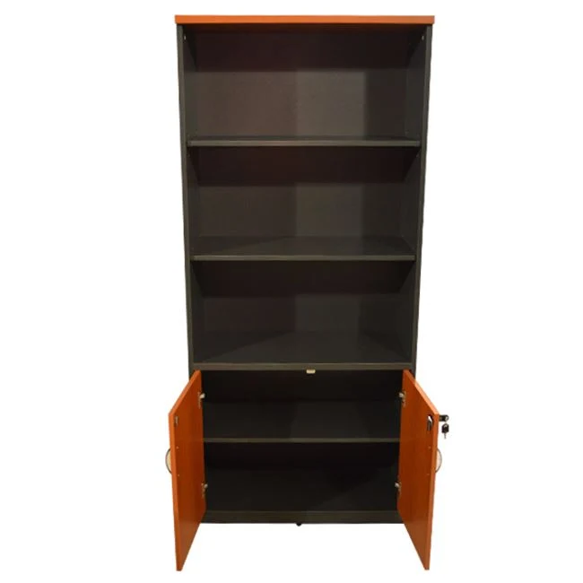 Библиотека SIENNA 80Χ40Χ180 цвят череша