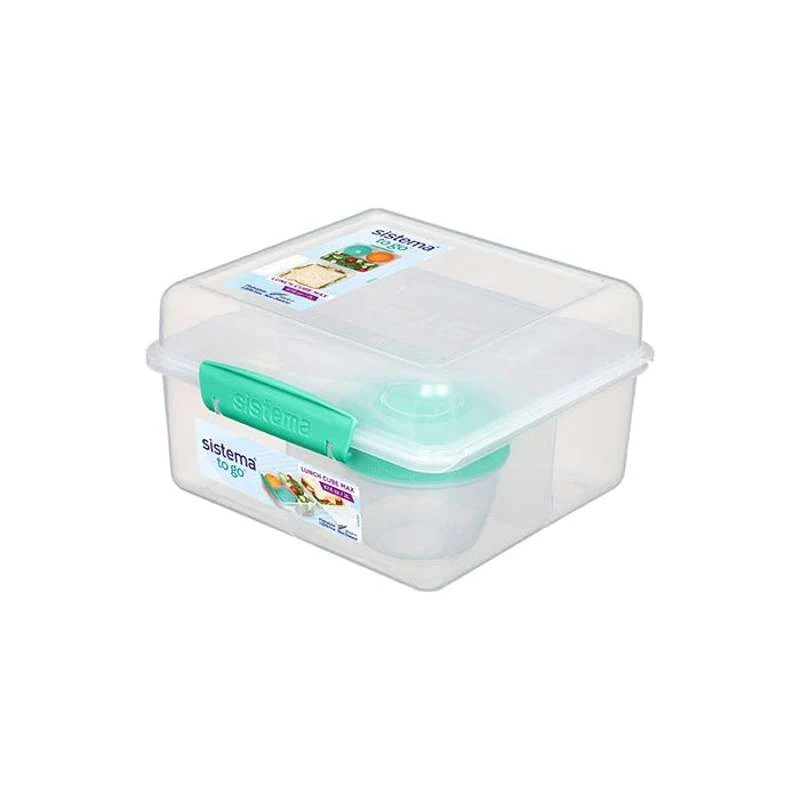 Sistema Кутия за обяд - Lunch Cube Max To Go - 2L - Ментово зелено
