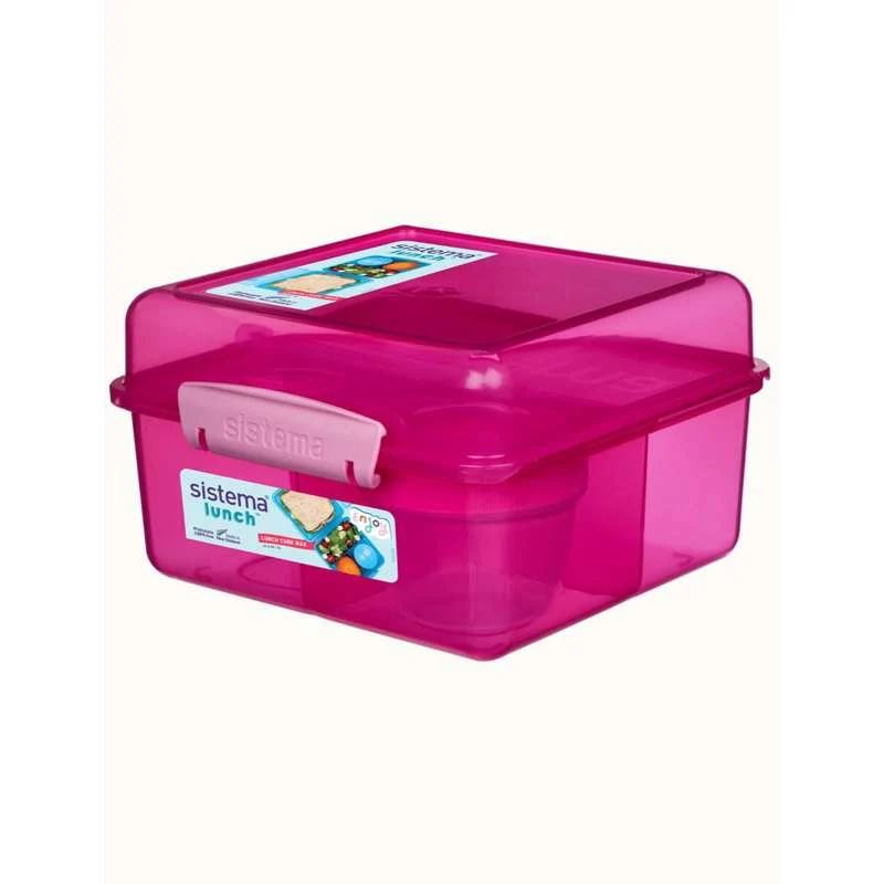 Sistema Кутия за обяд - Lunch Cube Max Lunch - 2L - Розова