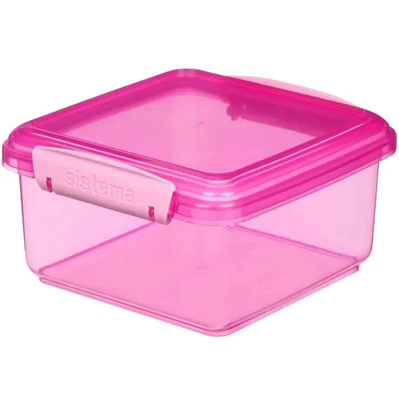 Sistema Кутия за обяд - Lunch Plus - 1.2L - Розова