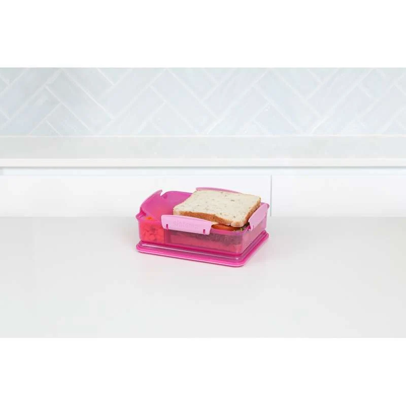 Sistema Кутия за обяд - Snack Attack Duo Lunch - 975ml - Розова
