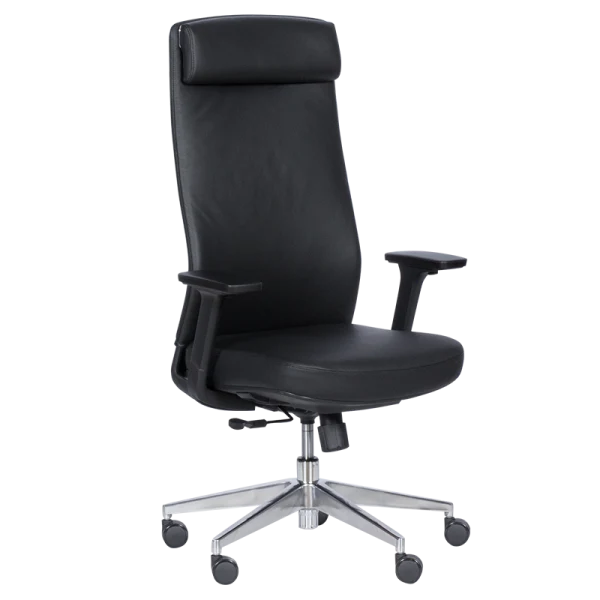 Ергономичен стол SLIGO LUX - черен