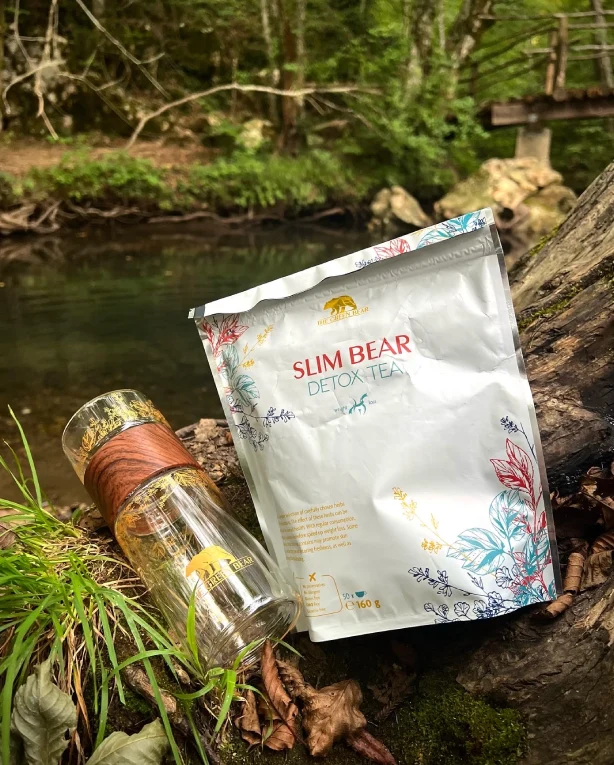 Slim Bear Detox Tea детоксикиращ насипен чай 160гр