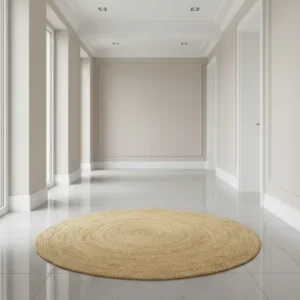 Килим Solon естествена юта 120x120x1см
