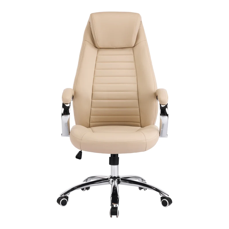 Мениджърски стол SONAR бежов, pu 61x57x120-128см