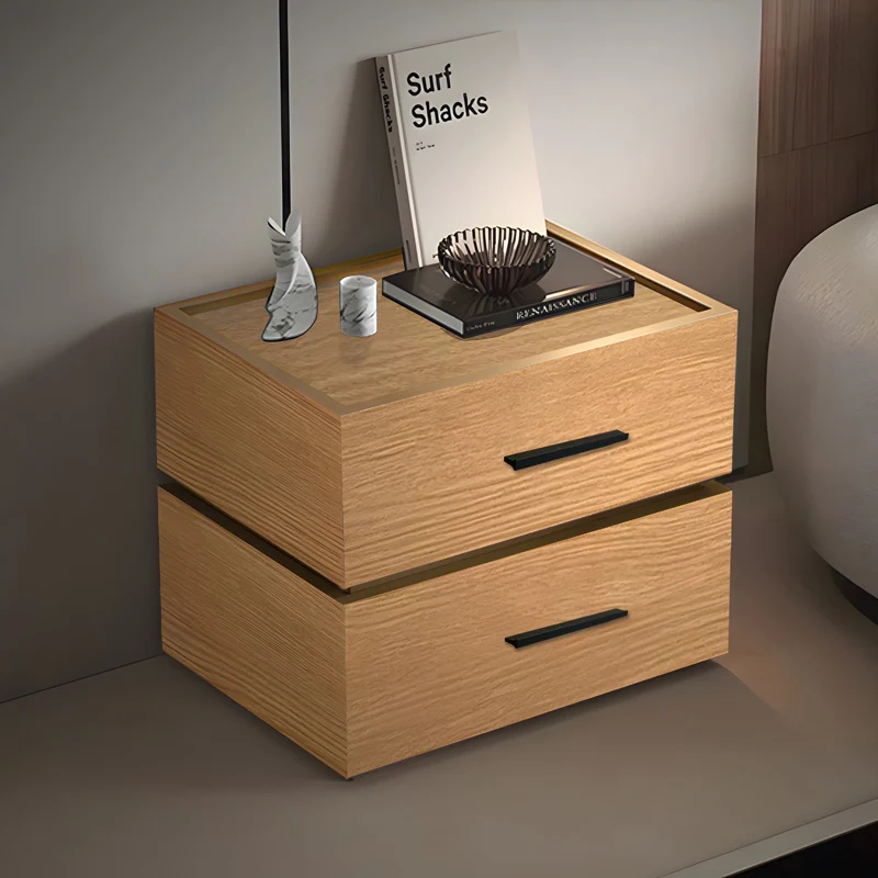 Нощно шкафче Sonlen мдф цвят дъб 60x40x44.5см