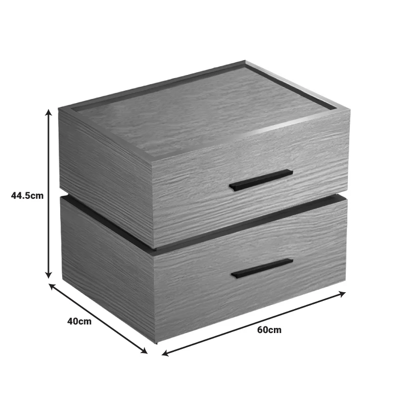 Нощно шкафче Sonlen мдф цвят дъб 60x40x44.5см