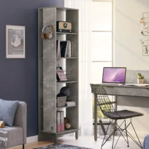 Библиотека «Space Gray» с размер 52x180x32см