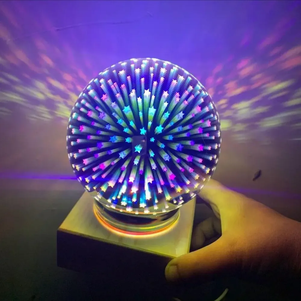 3D Spherical Lamp Fireworks