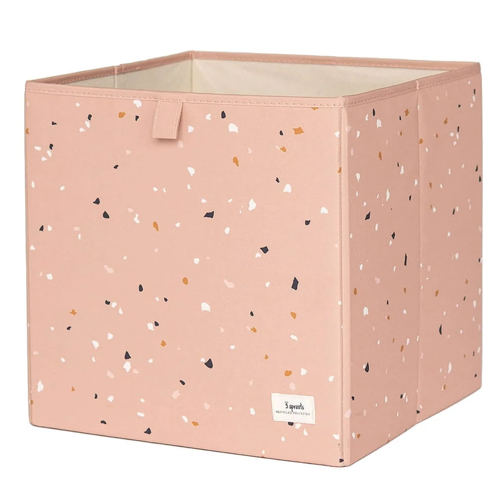 3 Глинена кутия за играчки Sprouts Terrazzo