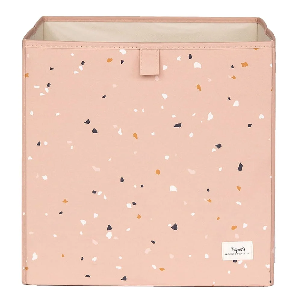 3 Глинена кутия за играчки Sprouts Terrazzo