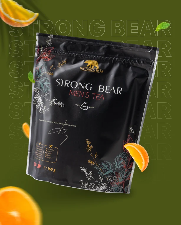 Strong Bear за мъжка сила- насипен чай 160гр.