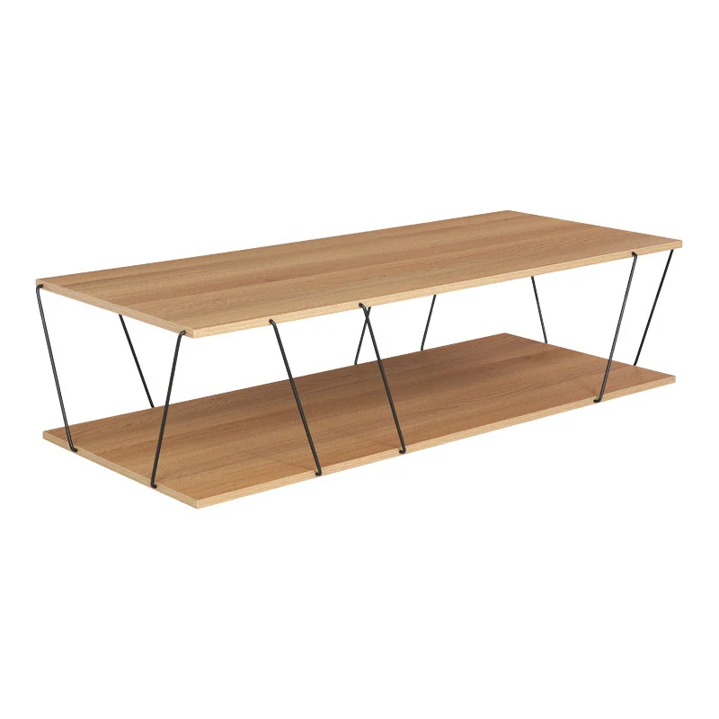 Холна маса TARS сонома-черен цвят 120x50x30см