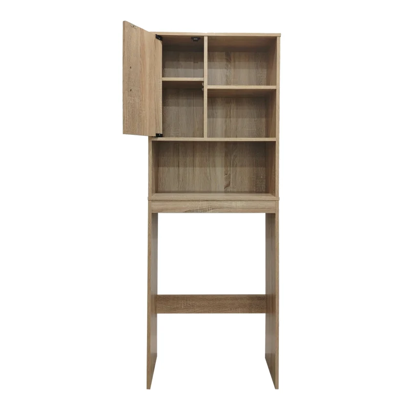Шкаф за баня Tazien в цвят sonoma 60x24x168.5 см