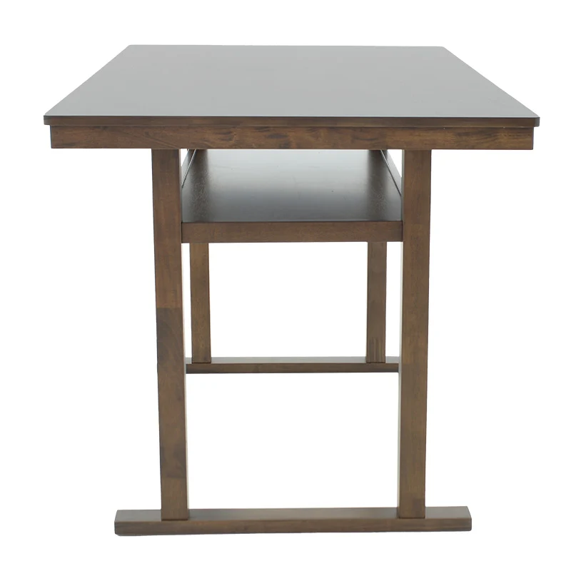 Бар маса Tenor естествено дърво каучуково дърво-MDF орех 150x90x91.5cm