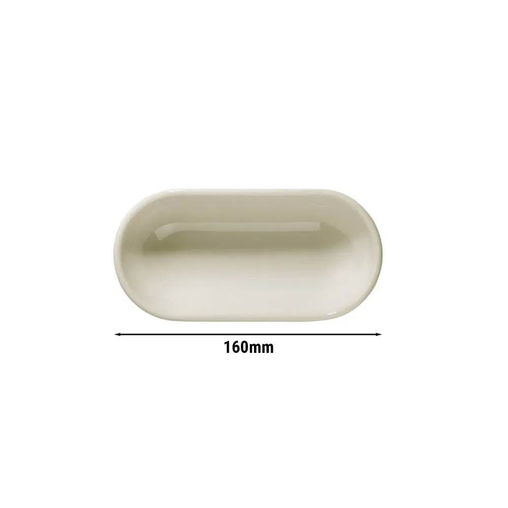 (24 бр.) Купичка - TEOS - Порцелан - Ø 160mm - Крем