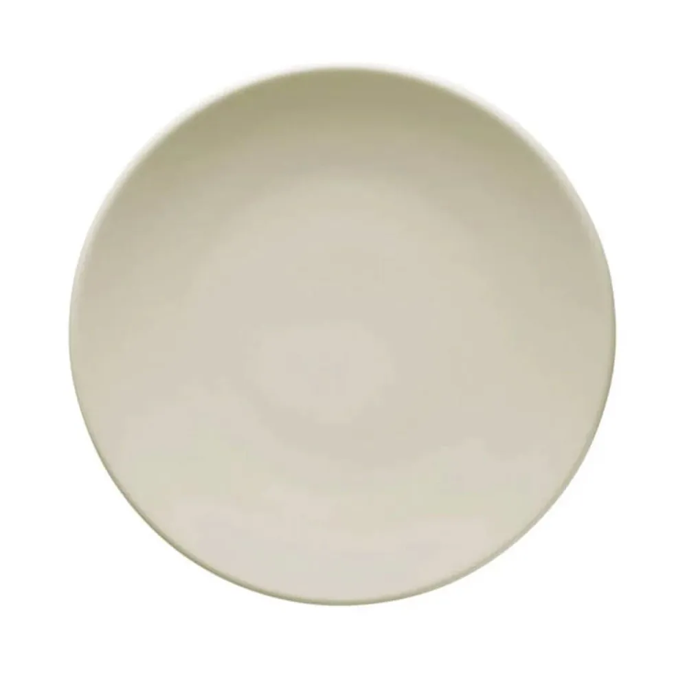 (12 бр.) TEOS - Плоска чиния - Порцелан - Ø320mm - Крем