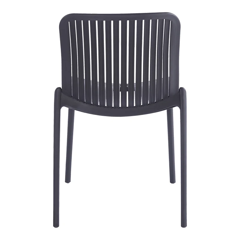 Стифиращ се стол TERAGI pp с uv защита антрацит 58x43.5x82см